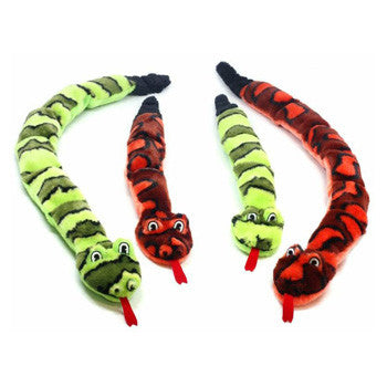 Plush snake deals dog toy