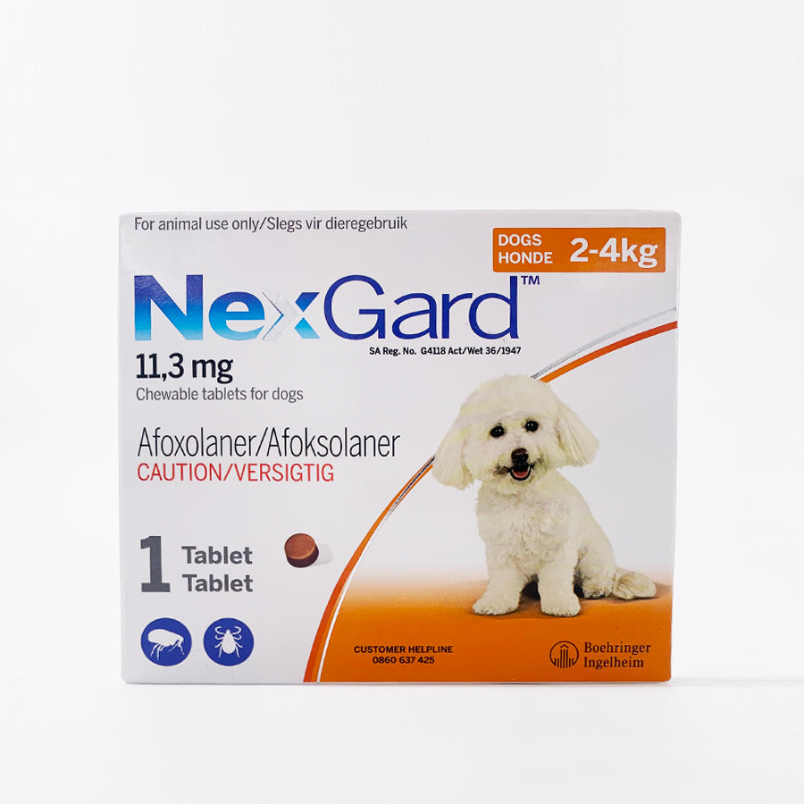 Nexgard flea clearance tablets for dogs