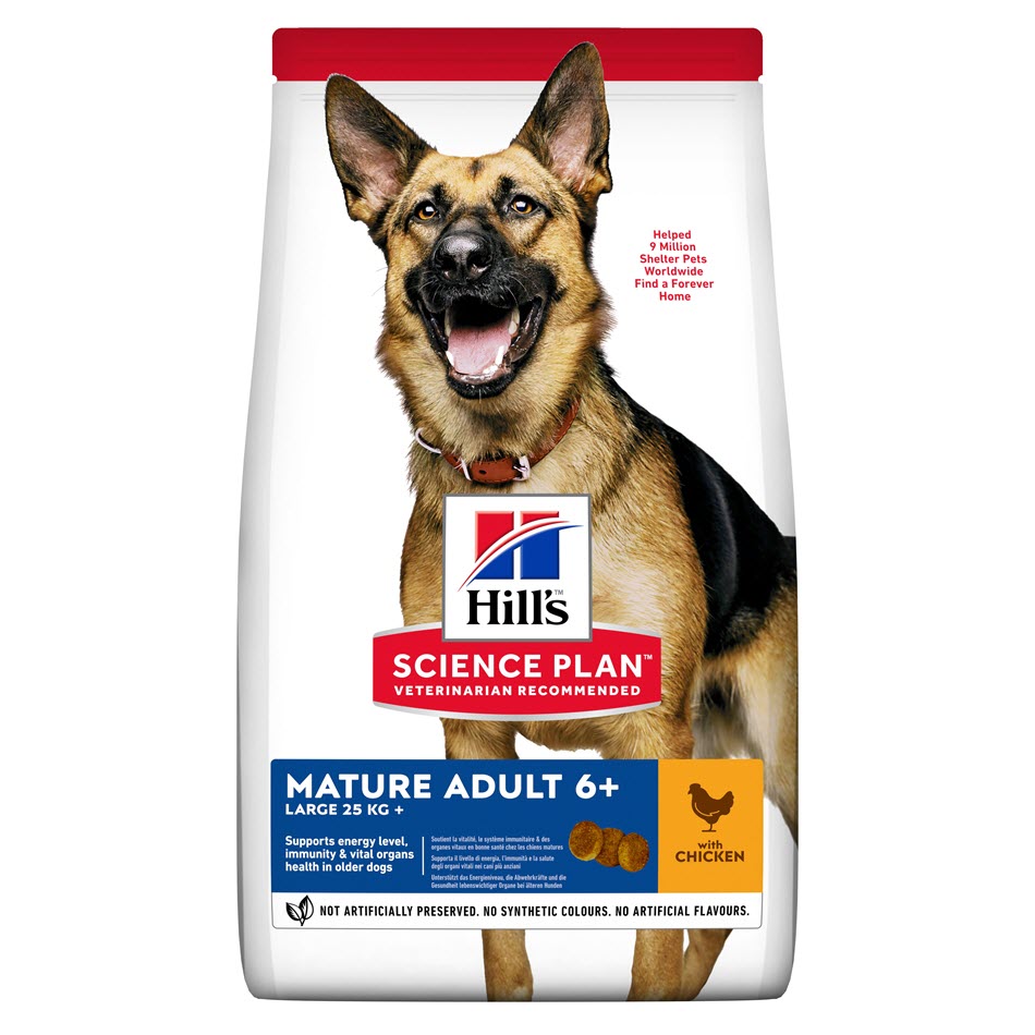 Hills Canine Adult Mature Large Breed 5 Plus - Chicken