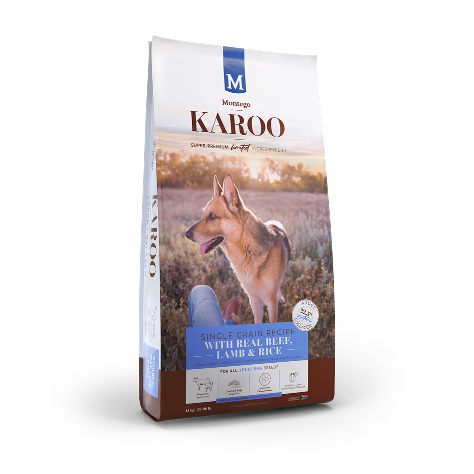 Montego Karoo Adult Beef and Lamb Dog Food