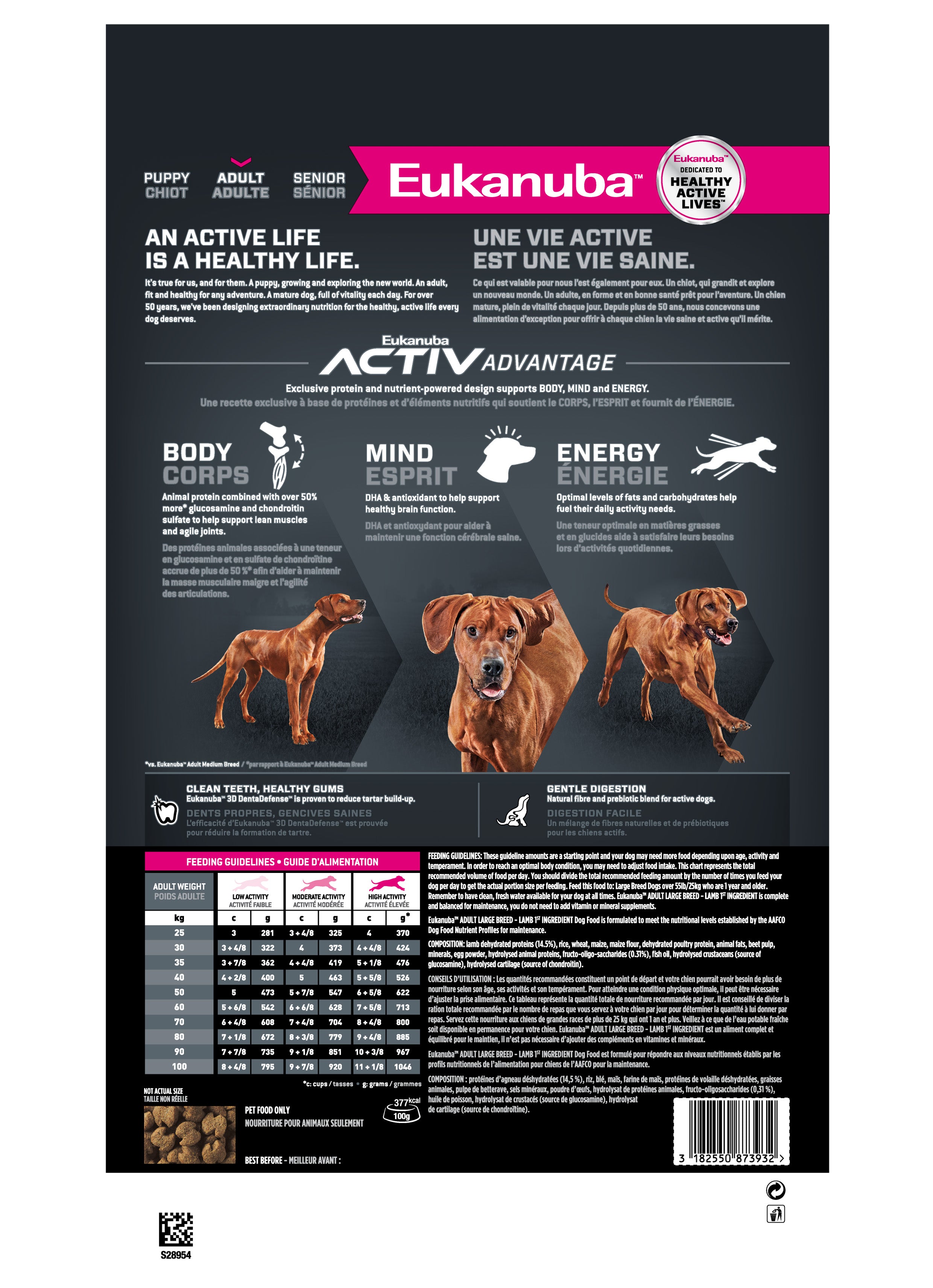 Eukanuba lamb and hot sale rice medium breed